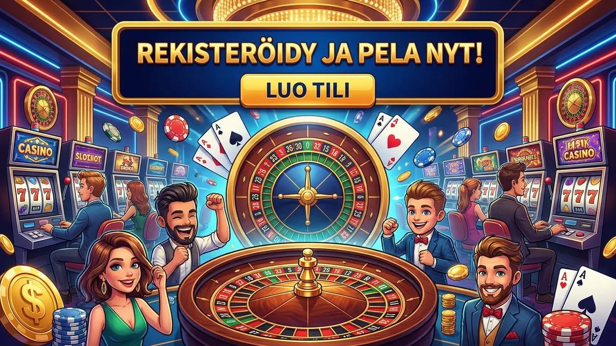 Rekisteröidy bonuksen kanssa